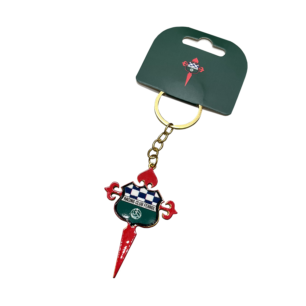 LLAVERO ESCUDO METÁLICO