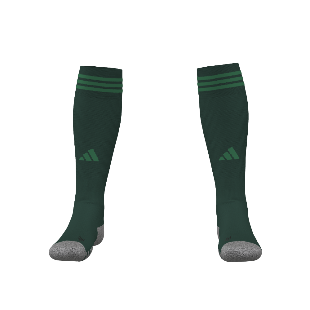 GREEN ADIDAS SOCKS