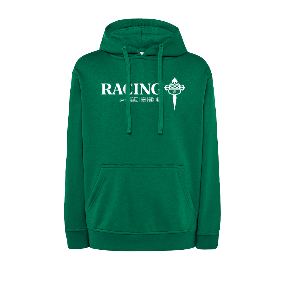 HOODIE RACING KELLY GREEN JR