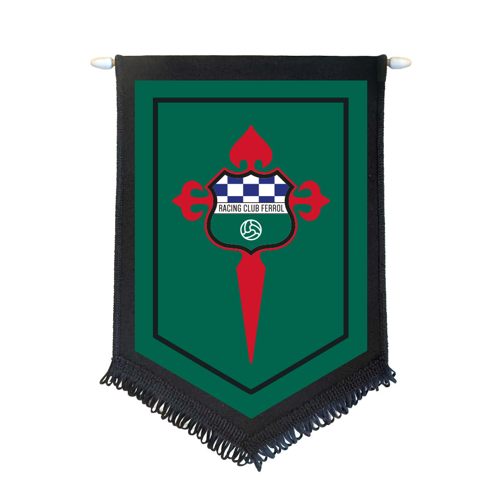 BANDERÍN ESCUDO RACING CLUB FERROL