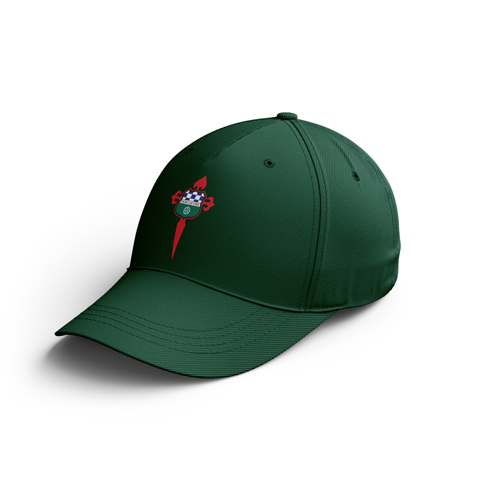 GORRA CON ESCUDO VERDE