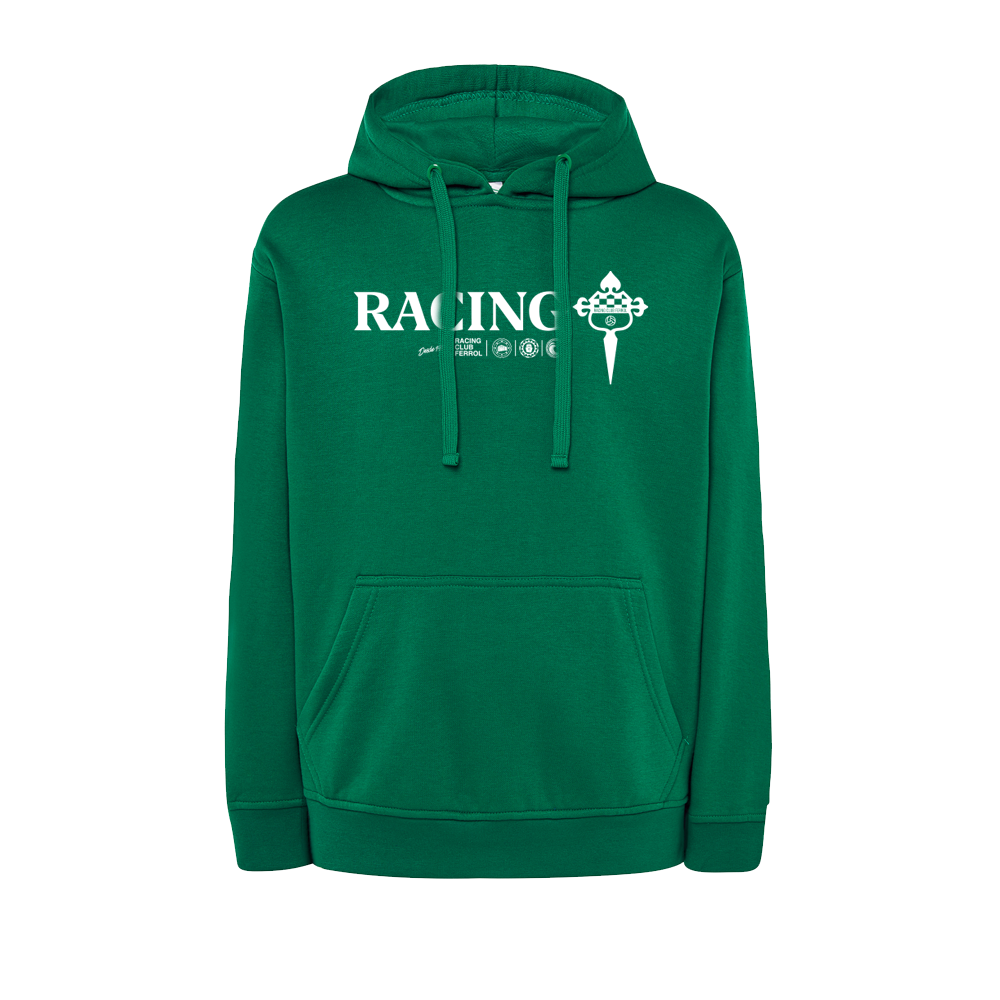 HOODIE RACING KELLY GREEN JR