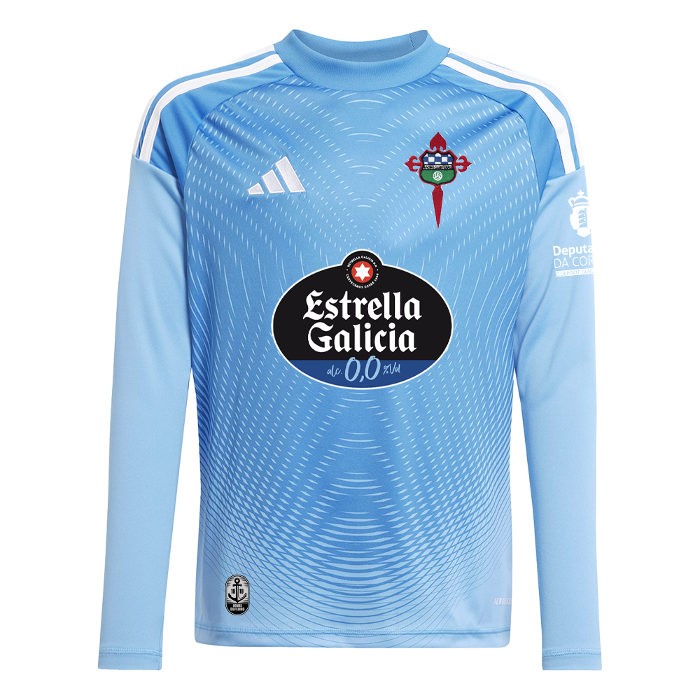 CAMISETA AZUL PORTERO JUNIOR 25/26