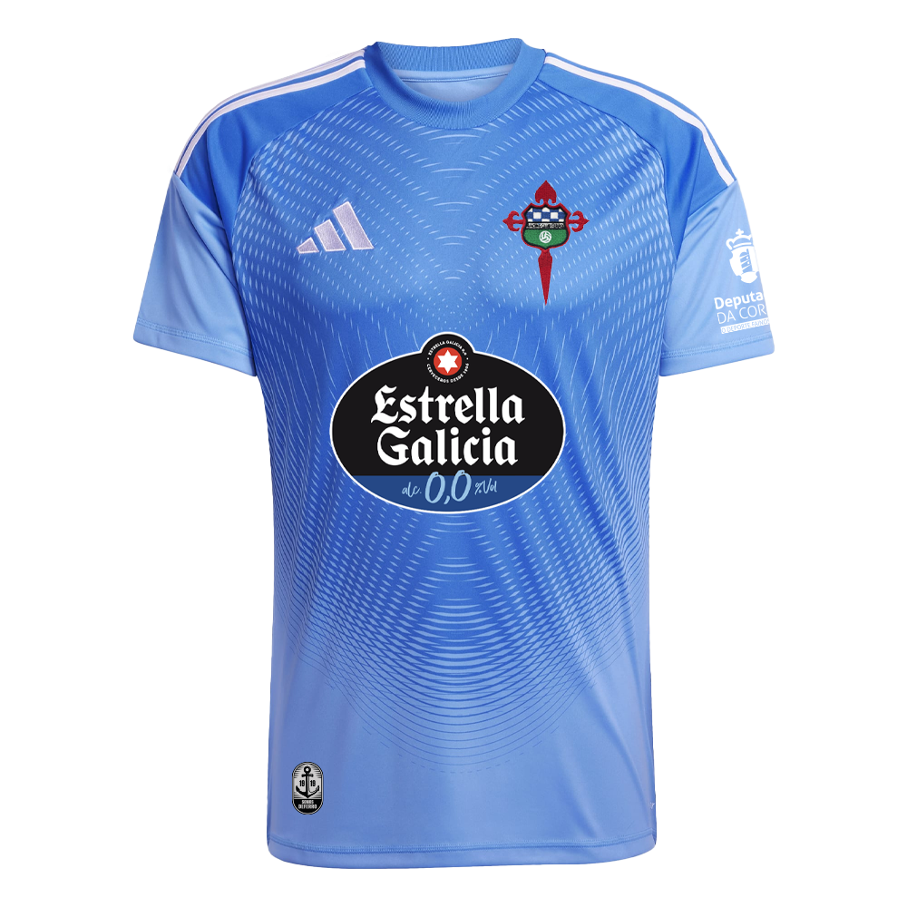 CAMISETA AZUL PORTERO ADULTO 25/26