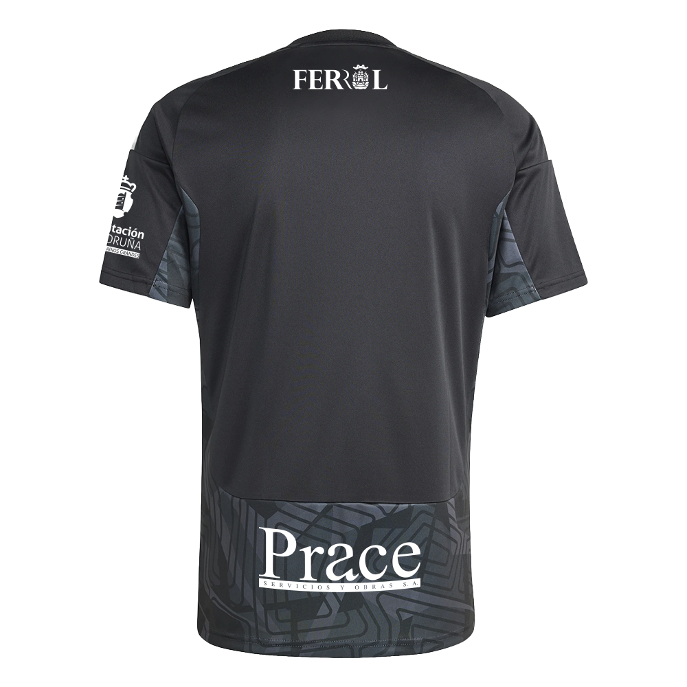 CAMISETA NEGRA PORTERO ADULTO 26/27