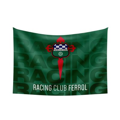BANDERA ESCUDO RACING CLUB FERROL